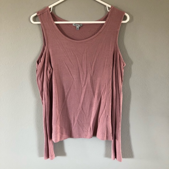 Charlotte Russe Cold Shoulder Top - Picture 1 of 5